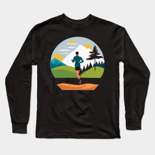 outdoor trail running Long Sleeve T-Shirt